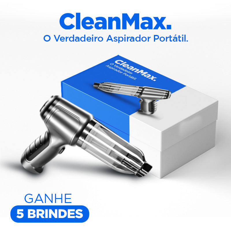 Aspirador de Po Portatil CleanMax - Vareon
